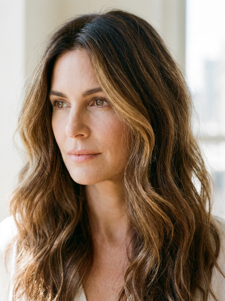 Modern Dimensional Caramel Brown als Caramel Brown Hair Inspiration 2026
